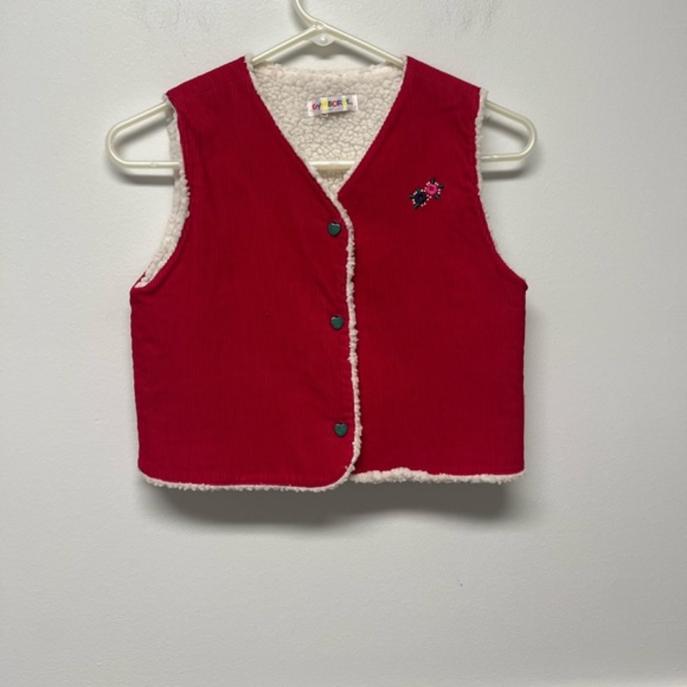 Vintage Reversible Girls Gymboree Vest